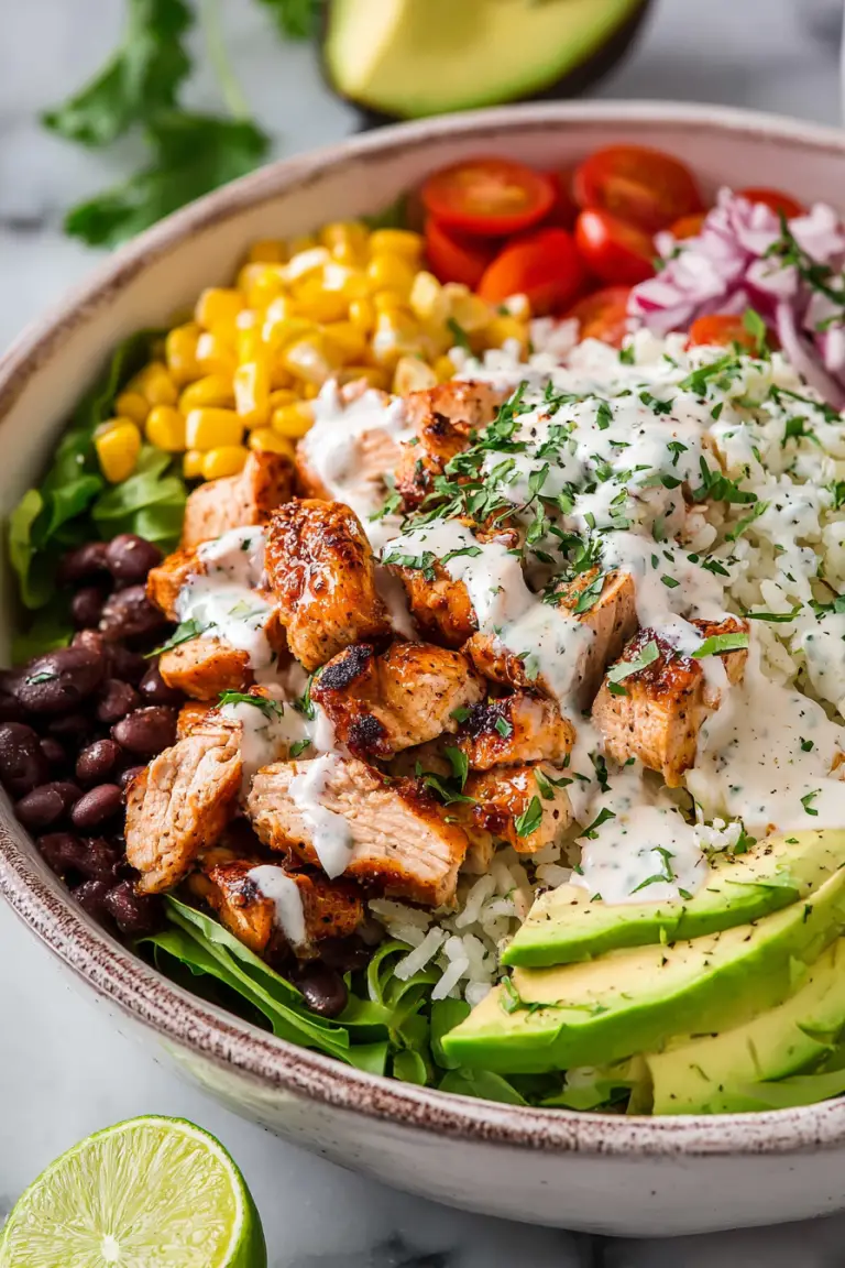 Easy Chicken Burrito Bowl Recipes