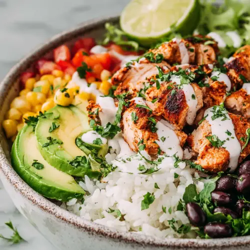 Easy Chicken Burrito Bowl Recipes