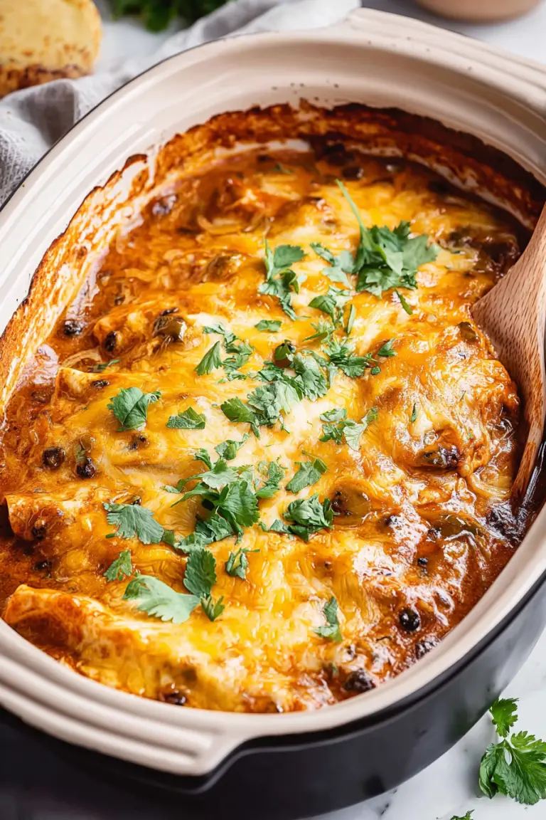 Easy Chicken Enchilada Casserole
