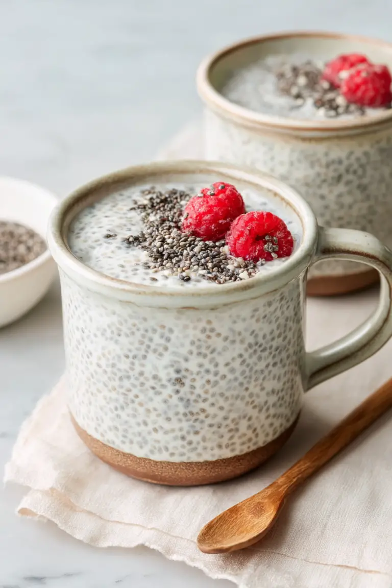 Easy Creamy Yogurt Chia Pudding