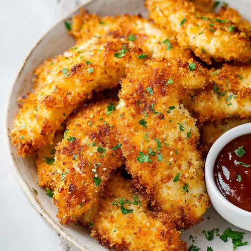 Easy Crispy Air Fryer Chicken Tenders