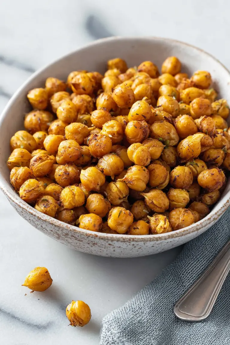 Easy Crispy Air Fryer Chickpeas