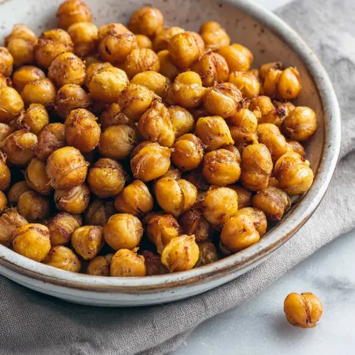 Easy Crispy Air Fryer Chickpeas