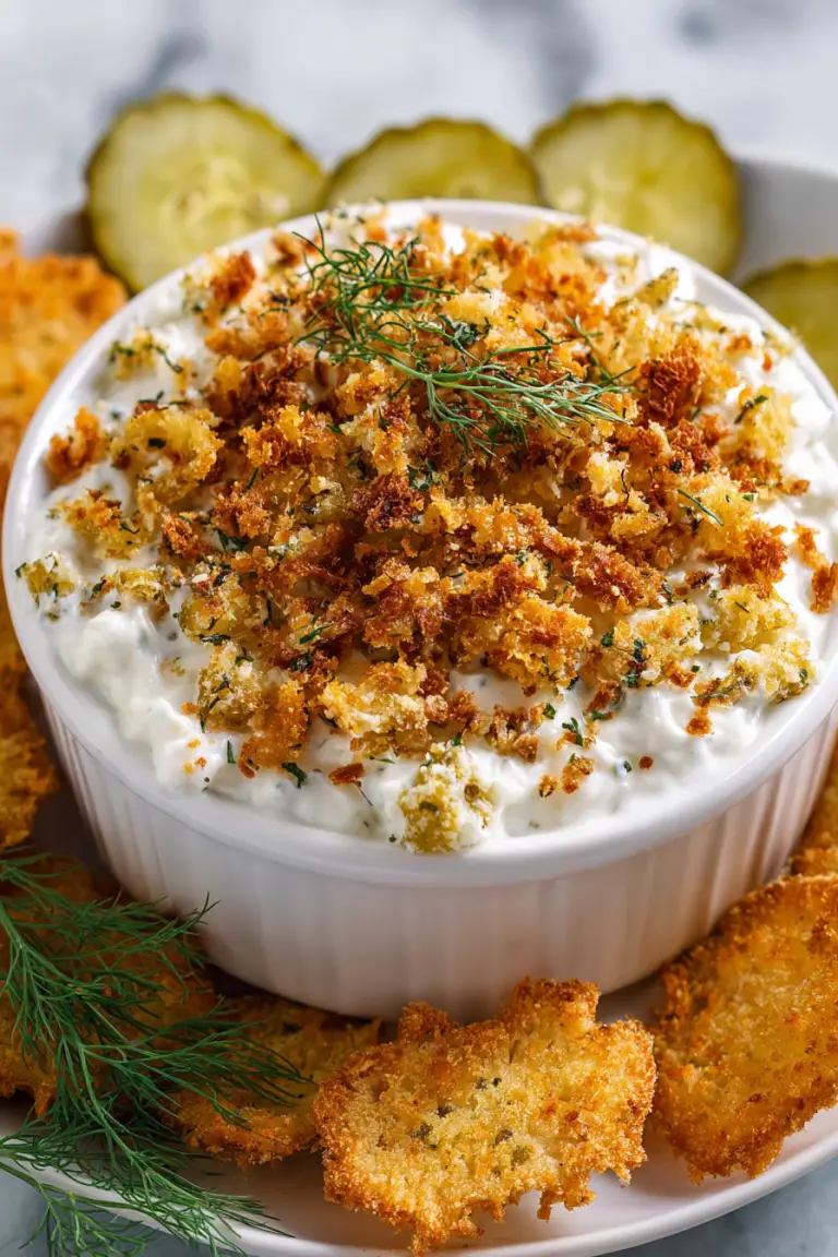 Easy Fried Pickle Dip Recipe