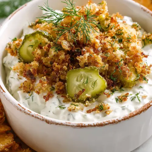 Easy Fried Pickle Dip Recipe