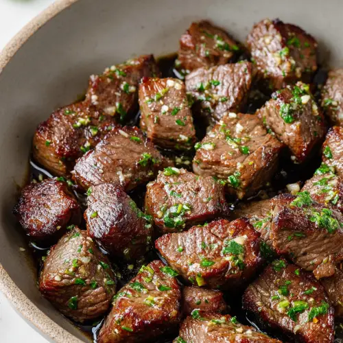 Easy Garlic Butter Steak Bites