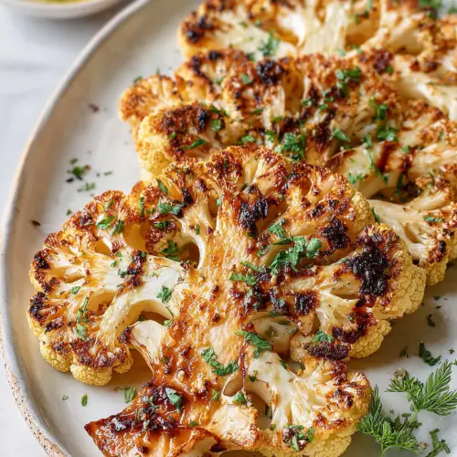 Easy Grilled Cauliflower Steaks Recipe