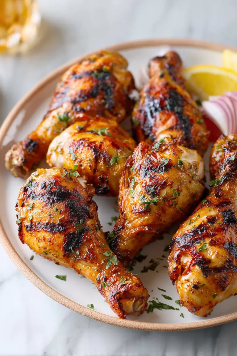 Easy Grilled Chicken Drumsticks Recipe