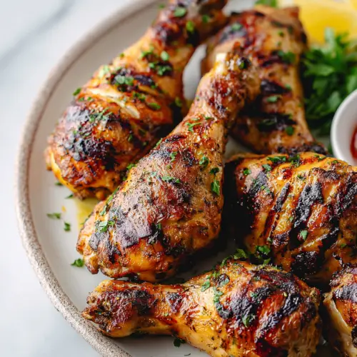 Easy Grilled Chicken Drumsticks Recipe
