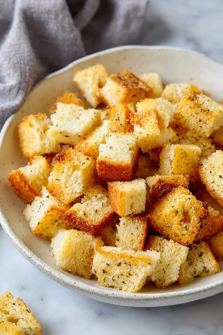 Easy Homemade Croutons for Any Salad