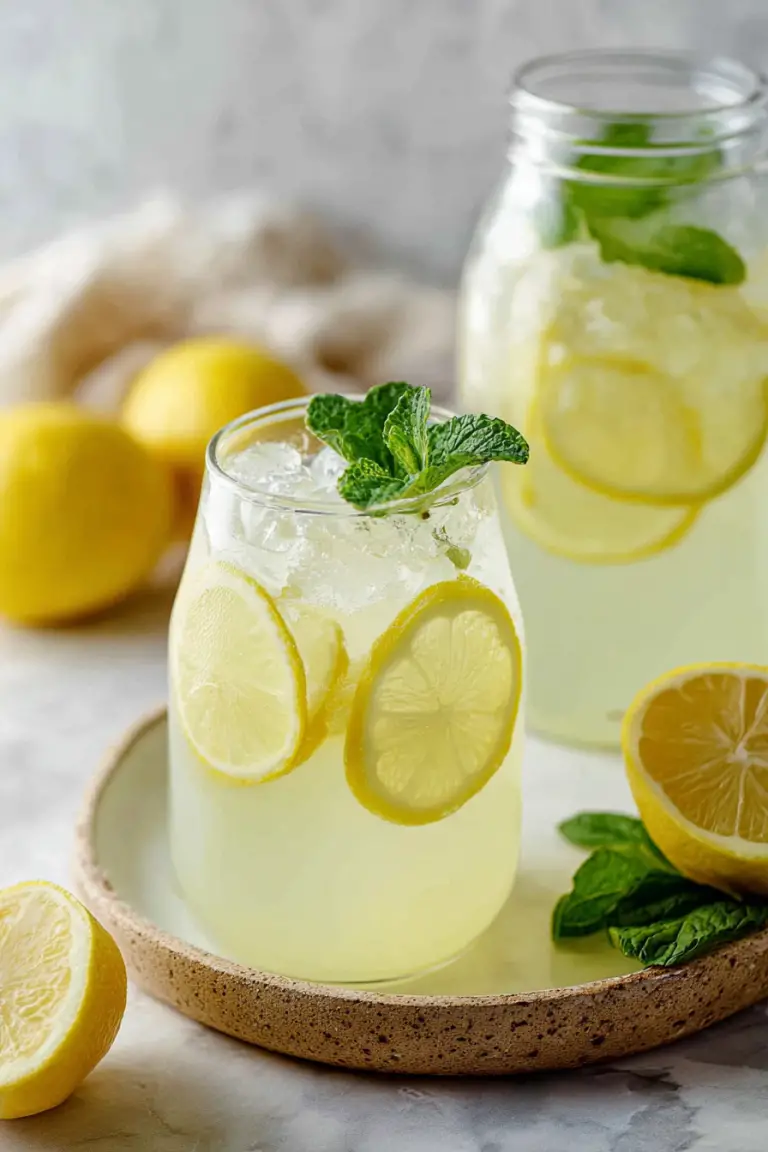 Easy Homemade Lemonade Recipe