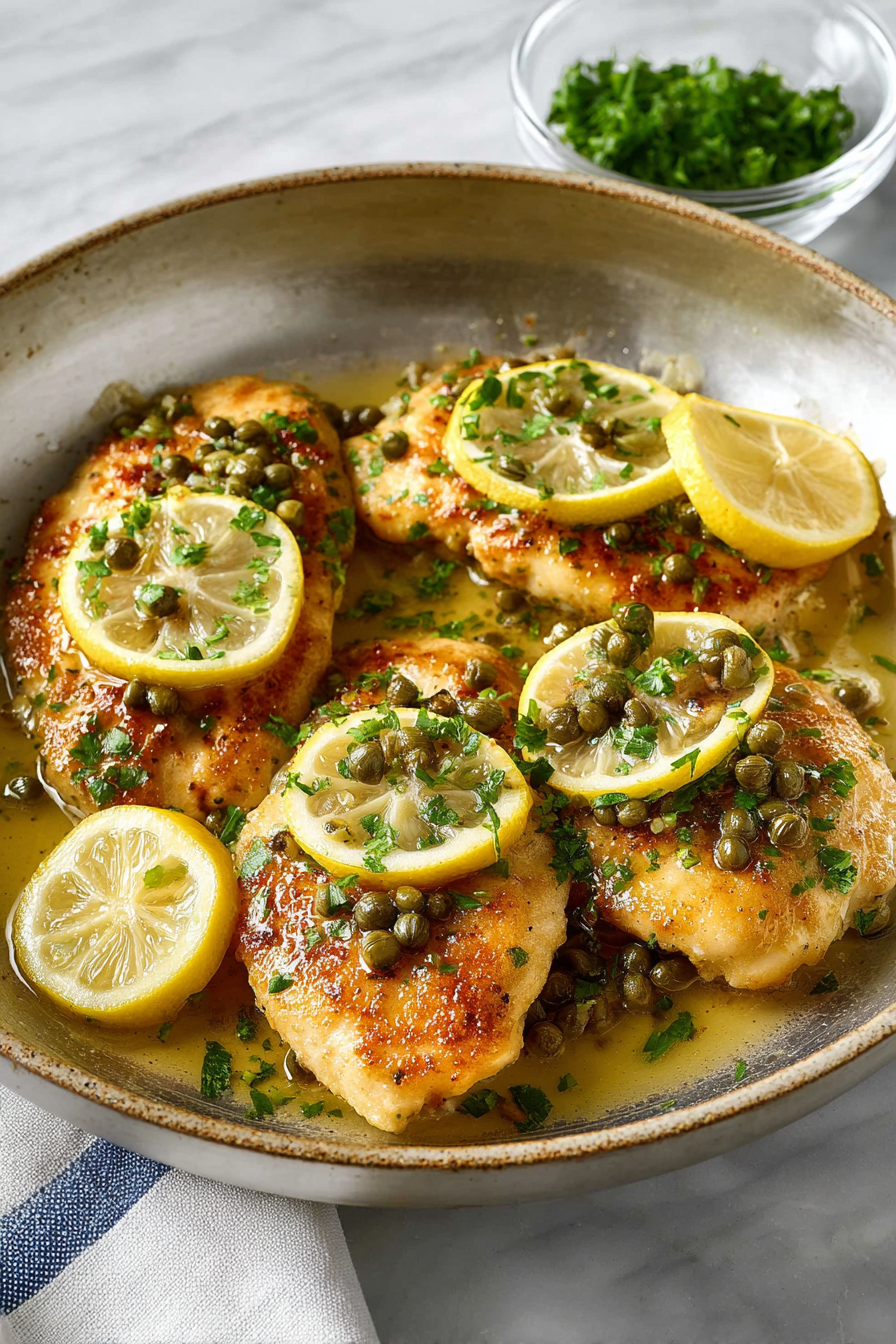 Easy Lemon Chicken Piccata Recipe
