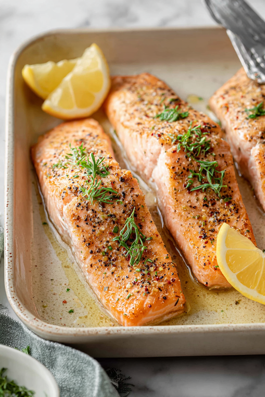 Easy Lemon Pepper Salmon Recipe