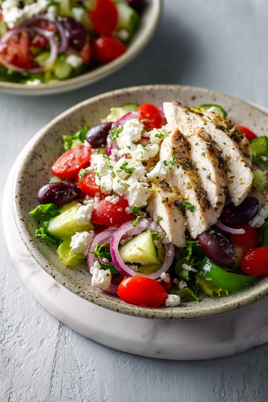 Easy Mediterranean Chicken Salad Recipes