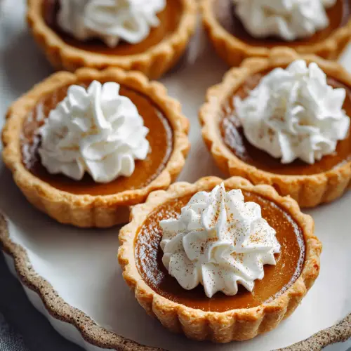 Easy Mini Pumpkin Pies Recipe