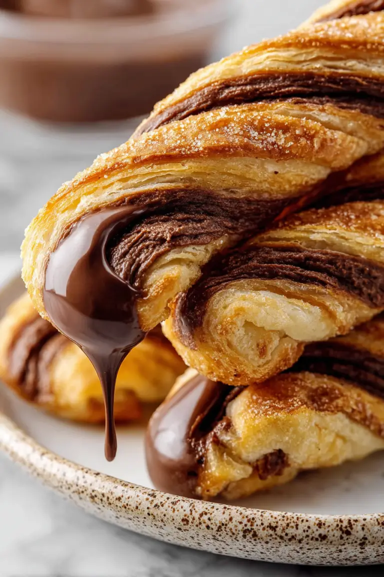 Easy Nutella Pastry Twists