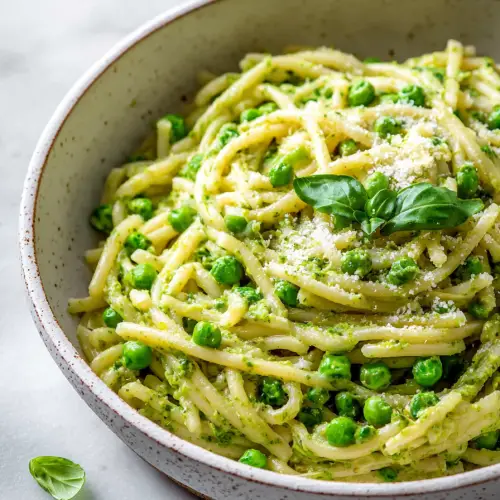 Easy Pasta with Peas Recipe
