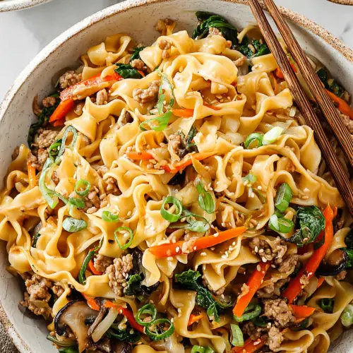 Easy Potsticker Noodle Bowls