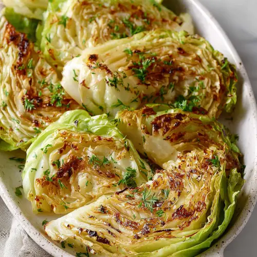 Easy Roasted Cabbage Recipe