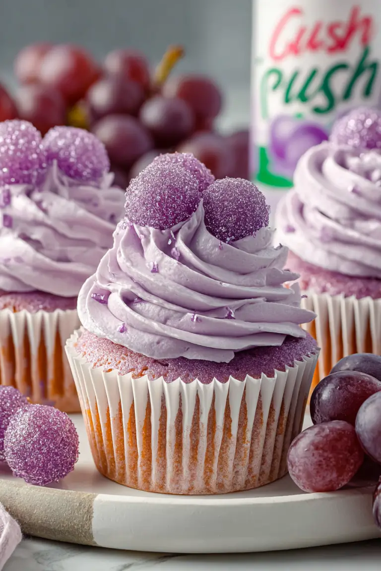 Grape Soda Cupcakes Recipe