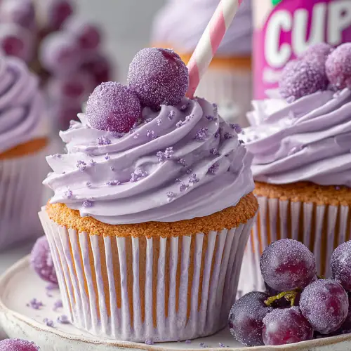 Grape Soda Cupcakes Recipe