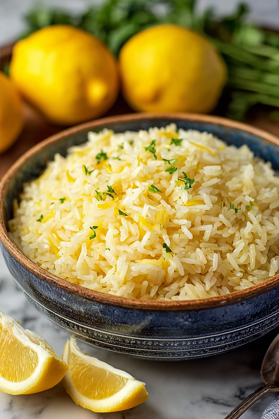Greek Lemon Rice