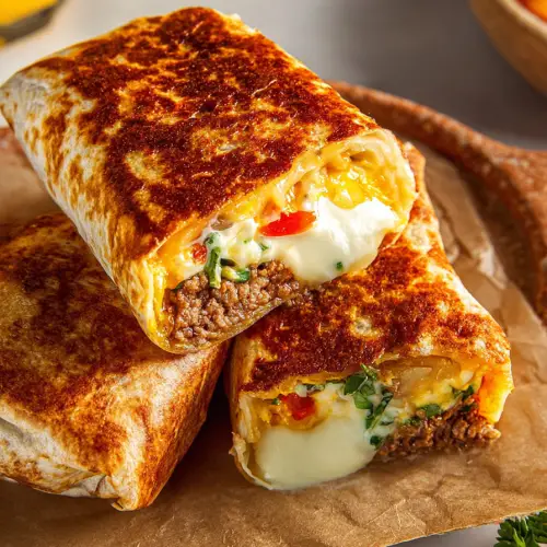 Grilled Cheese Burrito Delight