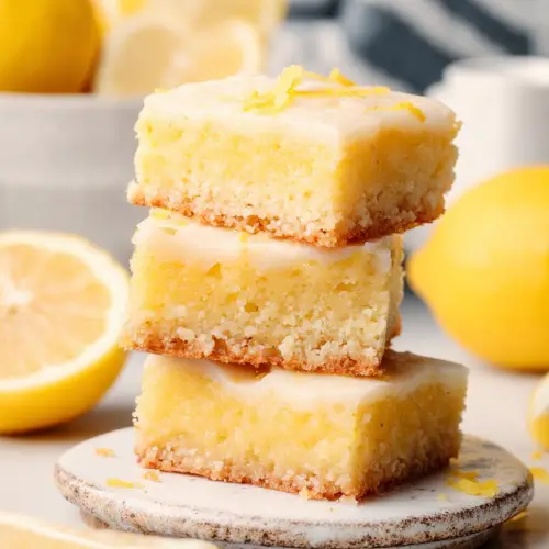 Lemon Brownies Made Easy