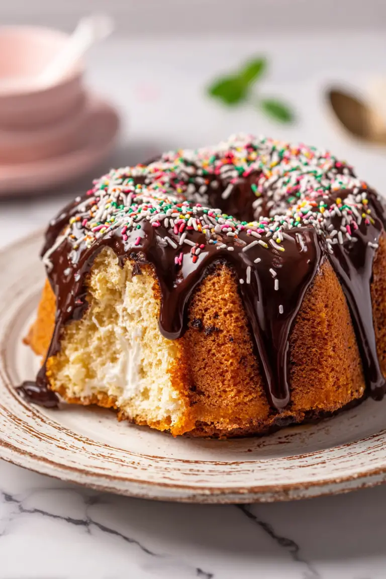 Melted Ice Cream Bundt Cake Recipe