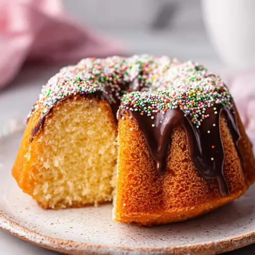 Melted Ice Cream Bundt Cake Recipe