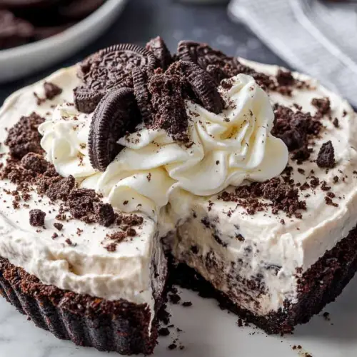 No-Bake Oreo Cream Pie Recipe