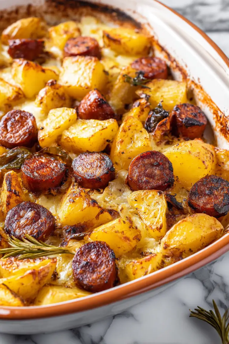 Sausage and Potato Bake Recipe