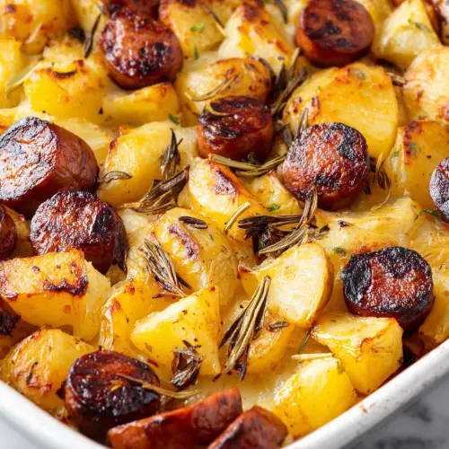 Sausage and Potato Bake Recipe