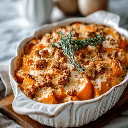 Apple Butternut Squash Casserole Recipe