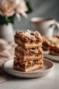 Apple Walnut Crumb Bars