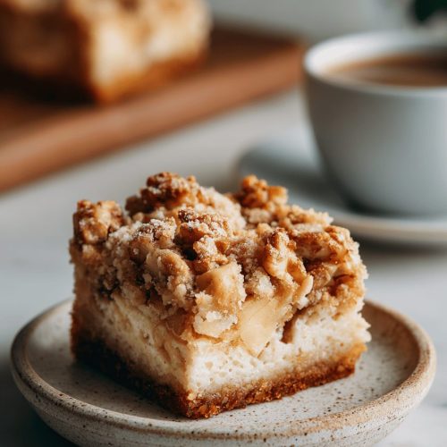 Apple Walnut Crumb Bars