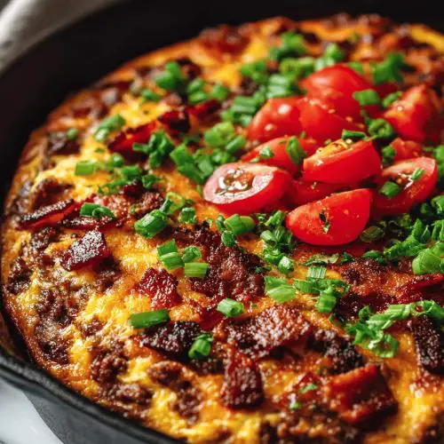 Bacon Cheeseburger Skillet Recipe