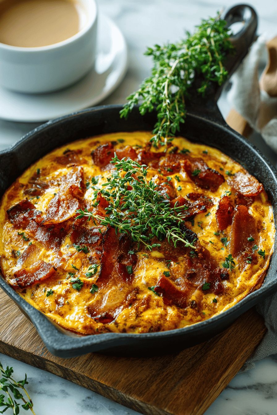 Bacon Cheeseburger Skillet Recipe