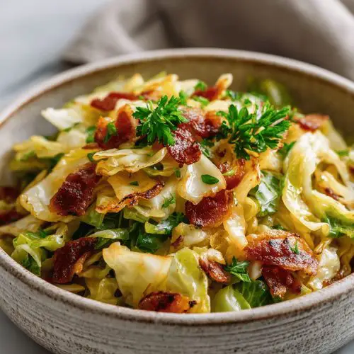 Bacon Fried Cabbage Recipe
