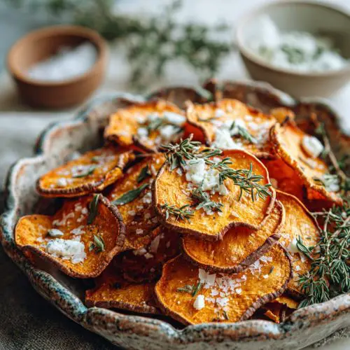 Baked Sweet Potato Chips Recipe