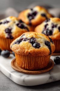 Blueberry Cream Cheese Muffins