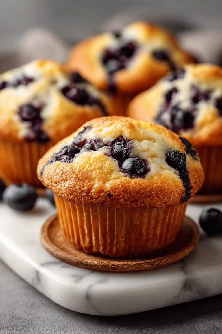 Blueberry Cream Cheese Muffins