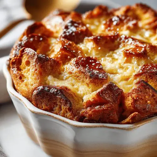 Bourbon Bread Pudding Delight