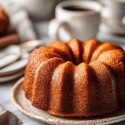 Brown Sugar Caramel Pound Cake Recipe