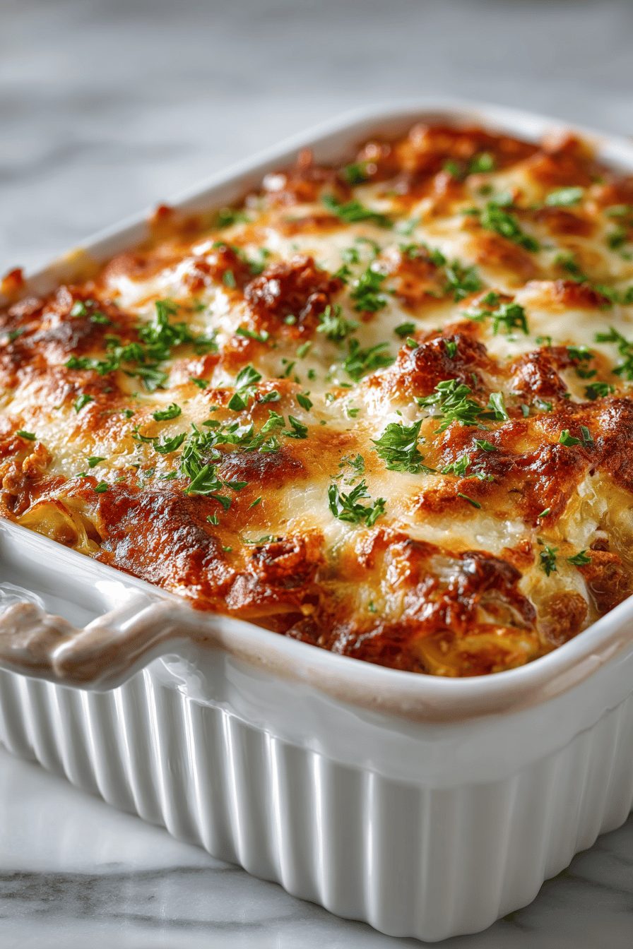 Cabbage Roll Casserole Delight