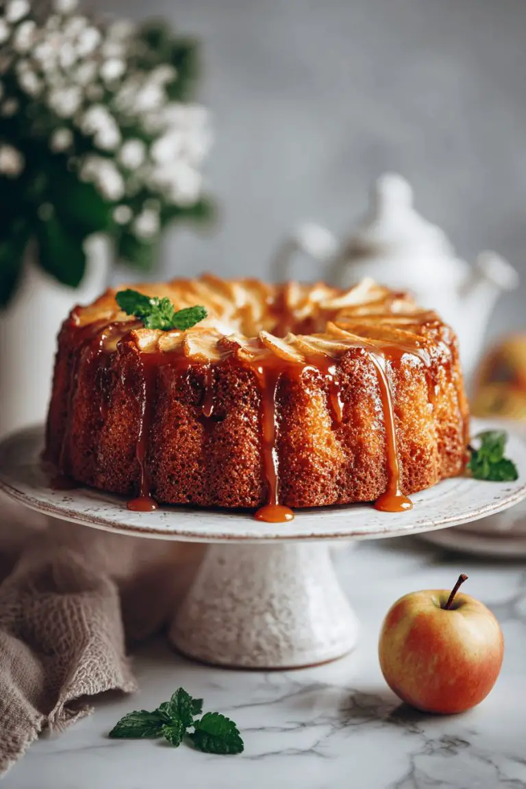 Caramel Apple Cake Bliss