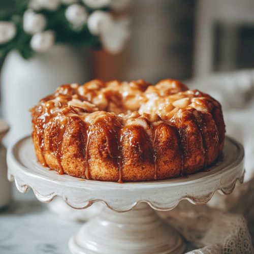 Caramel Apple Cake Bliss