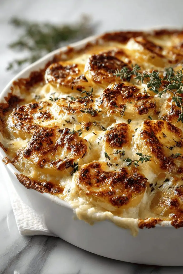 Cheesy Scalloped Potatoes Recipe