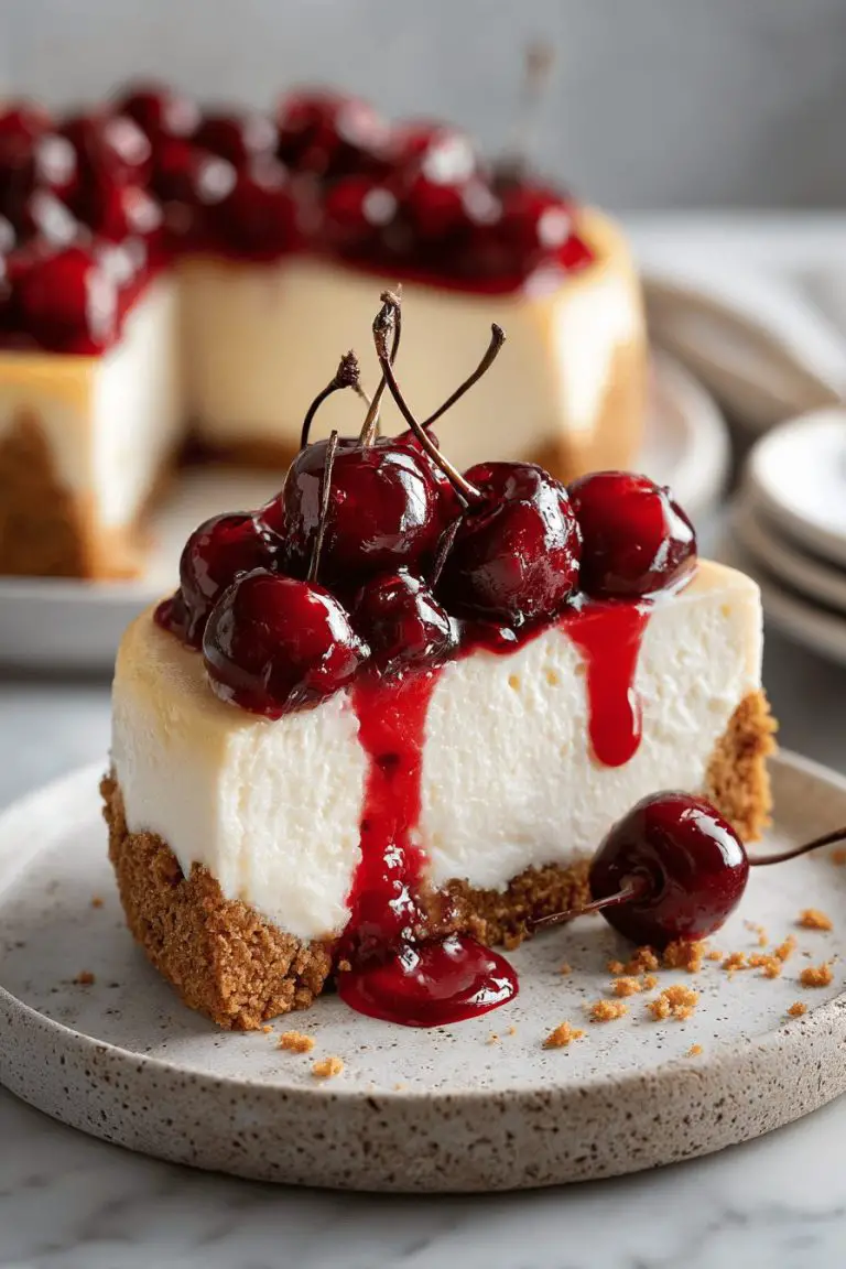 Cherry Cheesecake Cookie Crust