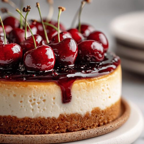 Cherry Cheesecake Cookie Crust
